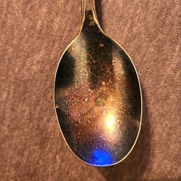 HSI OLD COMPANY PLATE IS DENNIS THE MENACE 6" BABY SPOON - Picture 6 of 7